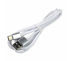 EverActive CBS-1CW bílá / datový kabel USB - USB-C / 1m / 3A