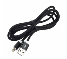 EverActive CBS-1IB černá / datový kabel USB - Lightning / 1m / 2.4A