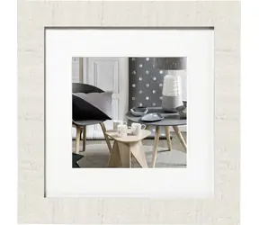 Walther Home 30x30 Dřevěný foto rám polární bílá 