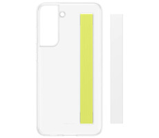 SAMSUNG Poloprůhledný zadní kryt s poutkem pro Samsung Galaxy S21 FE bílá