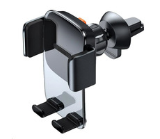 Baseus Easy Control Clamp SUYK000101 držák telefonu do auta černá / uchycení do ventilace