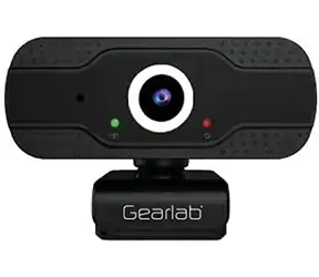 Gearlab G635 černá / HD kancelářská webkamera / 77° zorný úhel / FullHD
