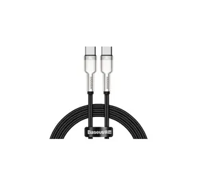 Baseus CATJK-D01 Cafule černá / kabel USB-C / 100W / 2m