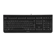 CHERRY JK-0800BE-2 černá / Kancelářská klávesnice / drátová / USB / Belgický layout 