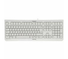 CHERRY JK-0800DE-0 šedá / Kancelářská klávesnice / drátová / USB / GE layout