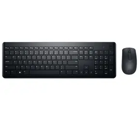 DELL KM3322W US černá / Set bezdrátové klávesnice a myši / US layout / USB adaptér 2.4GHz / 1000 DPI