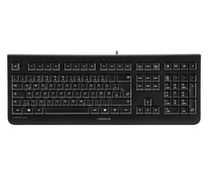CHERRY JK-0800DE-2 černá / Kancelářská klávesnice / drátová / USB / GE layout 