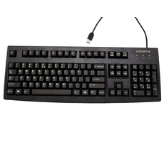 CHERRY G83-6105LUNFR-2 černá / Kancelářská klávesnice / drátová / USB / FR layout