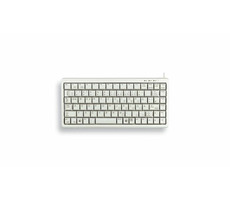 CHERRY G84-4100LCMEU-0 šedá / kompaktní klávesnice / drátová / USB / UK layou