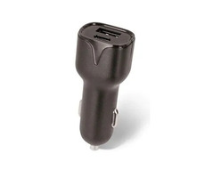 Setty GSM043811 černá / Nabíječka do auta / USB-A&USB-C / 2.4A