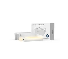 Yeelight LED Sensor Drawer Light (4ks) / Aku LED světlo / 300 mAh / 2700K / 0.15W / 15 lm / IP20