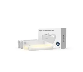 Yeelight LED Sensor Drawer Light (4ks) / Aku LED světlo / 300 mAh / 2700K / 0.15W / 15 lm / IP20