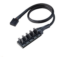 Akasa AK-FLEXA FP5H / 5 Fan PWM Splitter Hub / 30cm