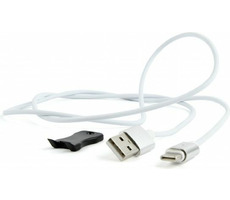 Gembird CC-USB2-AMUCMM-1M USB-C kabel 1m stříbrná / USB-A 2.0 (M) / USB-C (M)