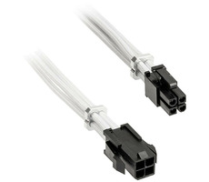 BitFenix Alchemy kabel 4-pin ATX12V 45 cm bílá / prodlužovací