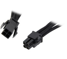 BitFenix Alchemy kabel 4-pin ATX12V 45 cm černá / prodlužovací