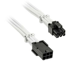 BitFenix Alchemy kabel 6-pin PCIe 45 cm bílá / prodlužovací