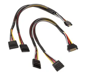 Akasa AK-CBPW05-KT02 SATA Strom-Y-kabel 30 cm / 2ks