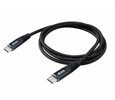 Akasa AK-CBUB54-10BK kabel černá / USB-C kabel / 100W /1m