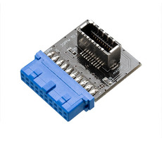 Akasa AK-CBUB51-BK adaptér / USB 3.0 na USB 3.1 / 20-pin