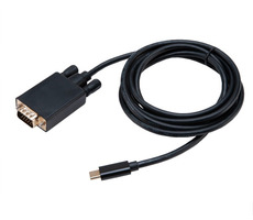 Akasa AK-CBCA17-18BK černá / kabel USB-C na VGA / 1080@60Hz / 1.8m