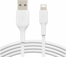 BELKIN CAA001bt0MWH kabel USB-A na Lighting bílá / 15cm 