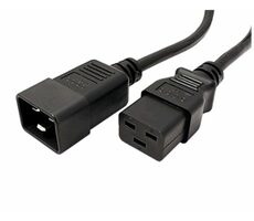 OEM Prodlužovací kabel 230V C19-C20 / 4.5m / černá