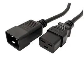 OEM Prodlužovací kabel 230V C19-C20 / 4.5m / černá