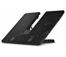 DEEPCOOL U PAL černá / chladicí podložka / do 15.6" / 2x 140mm / USB 3.0