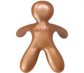Mr&Mrs Fragrance CESARE Noble Oud Osvěžovač vzduchu do auta bronzová