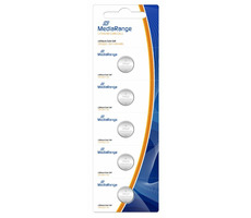MediaRange Premium lithium baterie Coin Cells CR1220 / 3V / 5ks