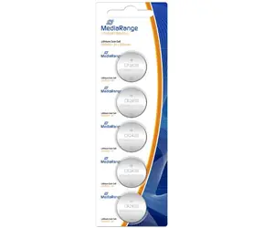 MediaRange Premium lithium baterie Coin Cells CR2430 / 3V / 5ks