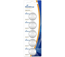 MediaRange Premium lithium baterie Coin Cells CR2450 / 3V / 5ks