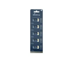 MediaRange Premium lithium baterie CR123A / 3V / 5ks