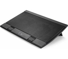 DEEPCOOL WIND PAL FS černá / chladicí podložka pod notebook / 2x 140mm / 4x USB 