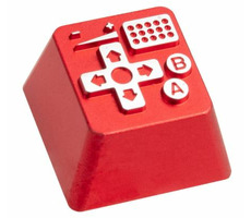 ZOMOPLUS Aluminium Keycap Retro Gamepad červená / pro Cherry MX Switches