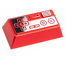 ZOMOPLUS Aluminium Keycap Retro Gamepad II červená / pro Cherry MX Switches