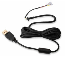 Glorious Ascended v2 černá / pletený USB kabel / pro herní myš Glorious O/O-/D