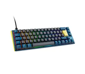 Ducky One 3 Daybreak SF MX-Clear modrá / Herní klávesnice / podsvícená / mechanická / drátová (USB) / DE