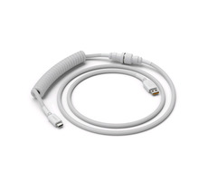 Glorious spirálovitý kabel USB-C - USB-A bílá / 1.37m