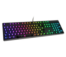 Glorious GMMK barebone ISO černá / herní klávesnice / bez spínačů / USB-C / ISO layout / RGB / 1.8m