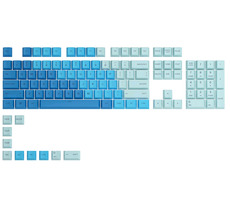 Glorious vyměnitelné klávesy GPBT US Caribbean Ocean / 114 ks / US layout / Cherry MX(+) 