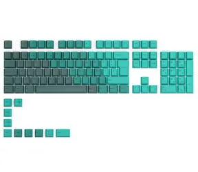 Glorious vyměnitelné klávesy GPBT ES Rain Forest / 115 ks / ES layout / Cherry MX(+) 