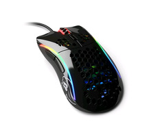 Glorious Model D- lesklá černá / herní myš / 12000 DPI / 6 programovatelných tlačítek / RGB