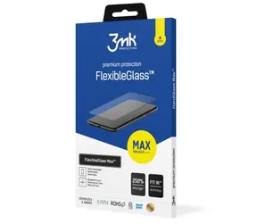 3mk FlexibleGlass Max Hybridní sklo pro Samsung Galaxy S22+ (SM-S906) černá
