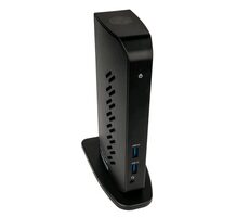 IcyBox IB-DK2252AC dokovací stanice pro notebook černá / 2x DP / 6x USB3.0 / 1x RJ-45