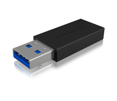 Icy box IB-CB015 Adaptér USB-3.1 Type A - USB-C černá