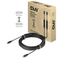 CLUB3D CAC-1535 kabel USB-C M/M černá 5m / 8K 60Hz / 60W PD