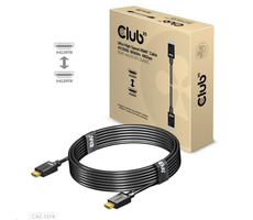 CLUB3D CAC-1374 kabel Ultra High Speed HDMI M/M černá 4m / 8K 60Hz / 4K 120Hz
