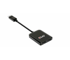 CLUB3D CSV-7200H MST dokovací stanice DisplayPort 1.4 na 2x HDMI M/F černá / 4K 60Hz 